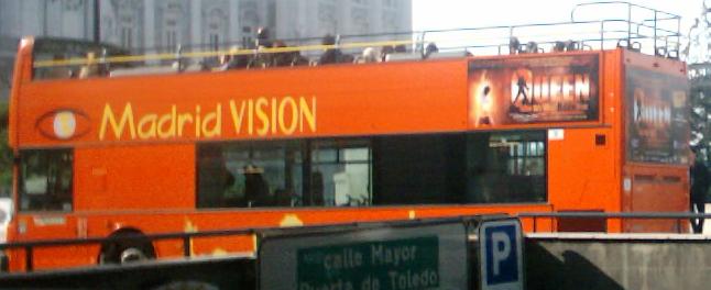 bus of tourism of Madrid