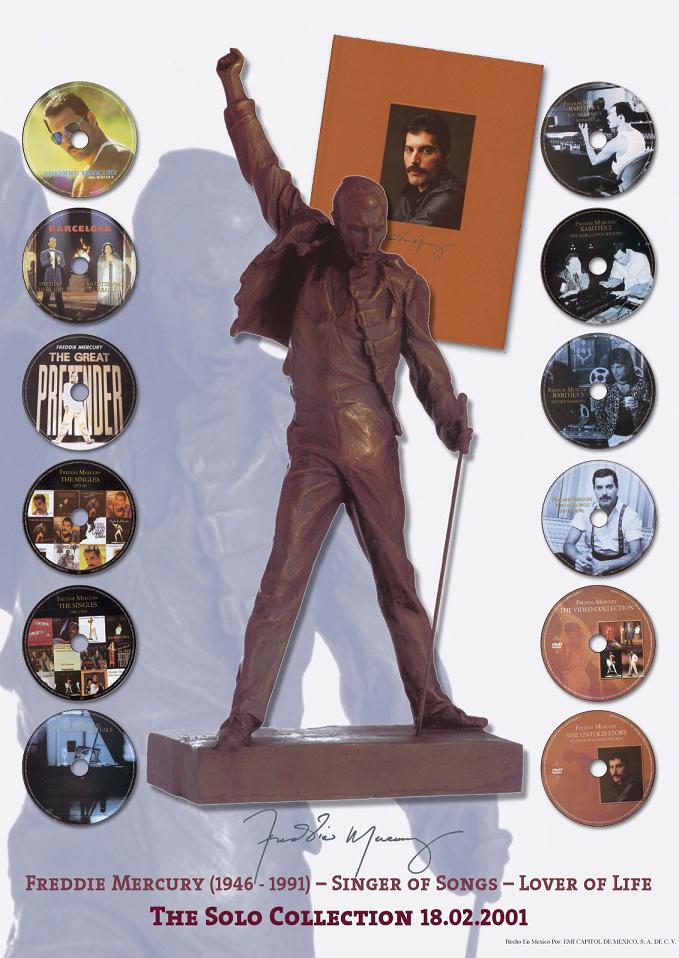 Freddie Mercury Solo Collection poster