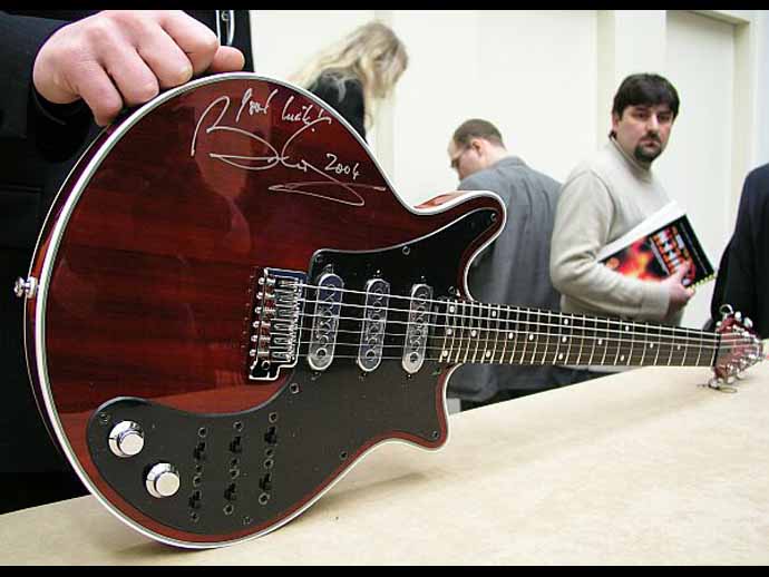 The Red Special wiht autograh.. amazing