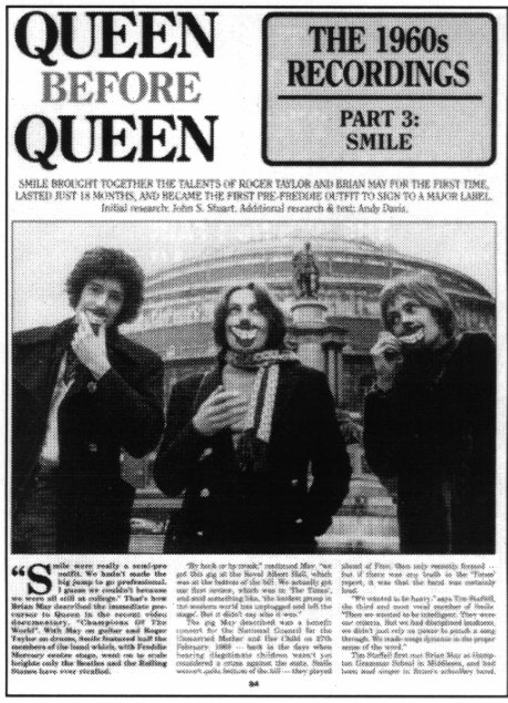 Smile Article (Queen before Queen)