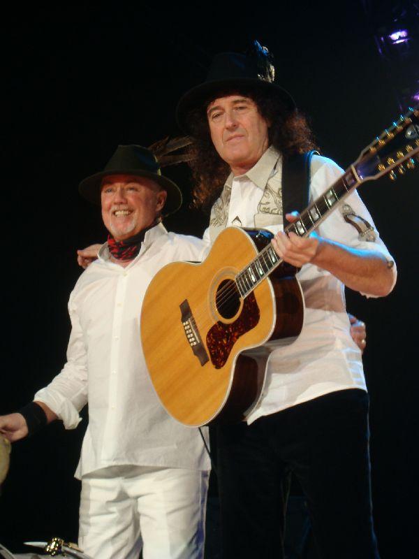 Brian & Roger In Munich wearing their funny hats!