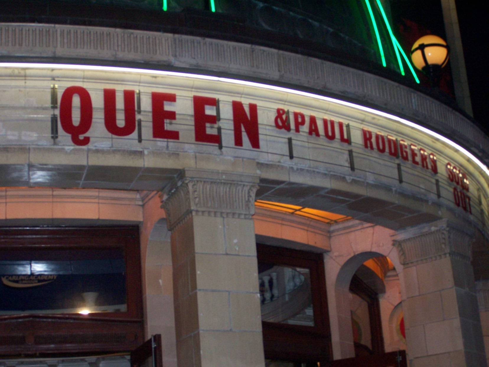 Brixton Academy after the concert