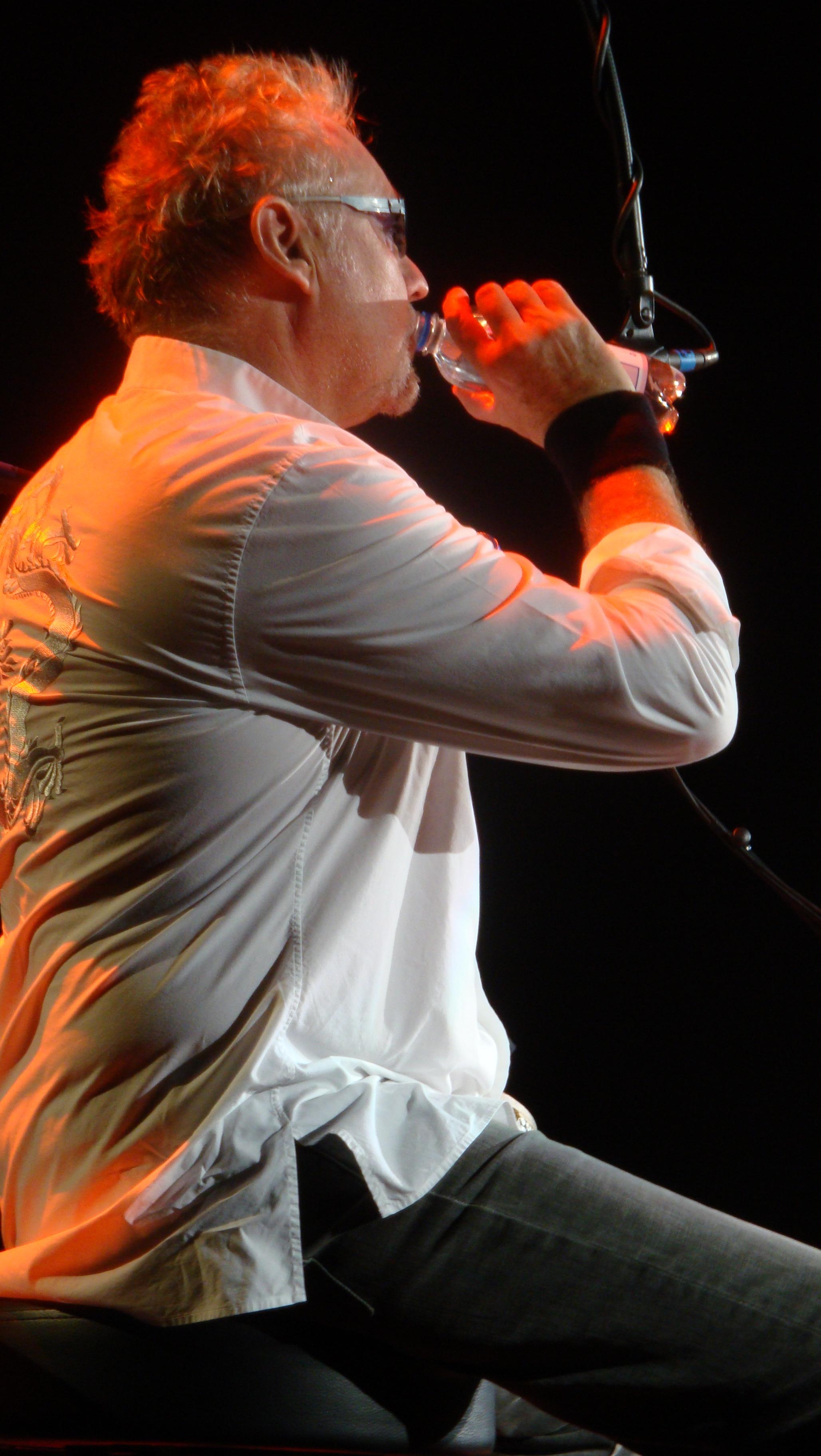 Roger Taylor in Luxembourg cheers