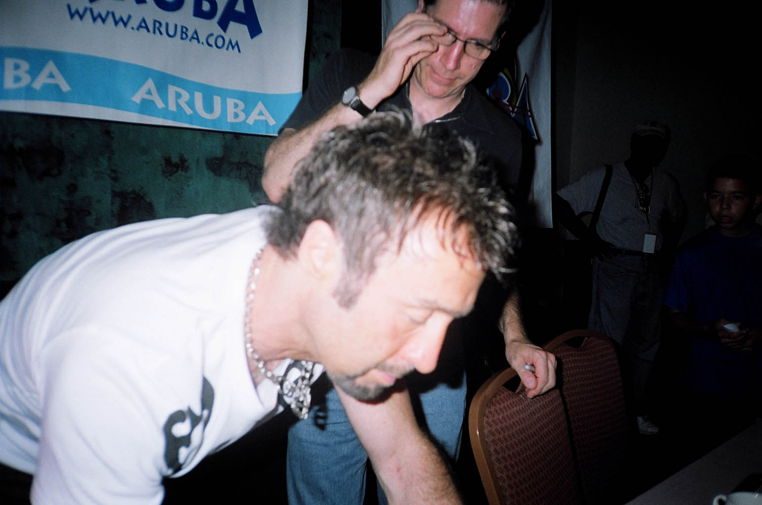 Paul Rodgers press conference in Aruba