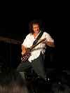 Brian Mays on stage in Aruba