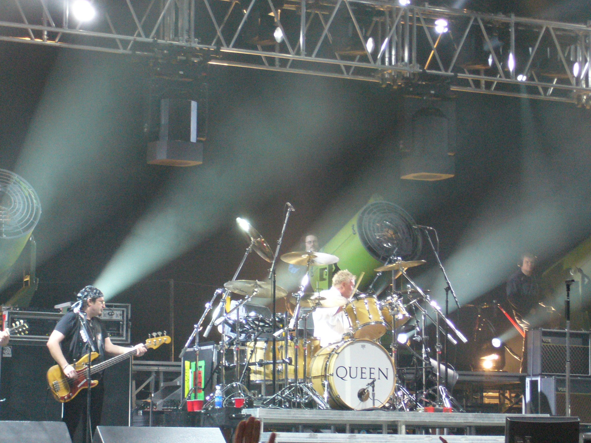 Roger Taylor y Danni Miranda en MIAMI 2006