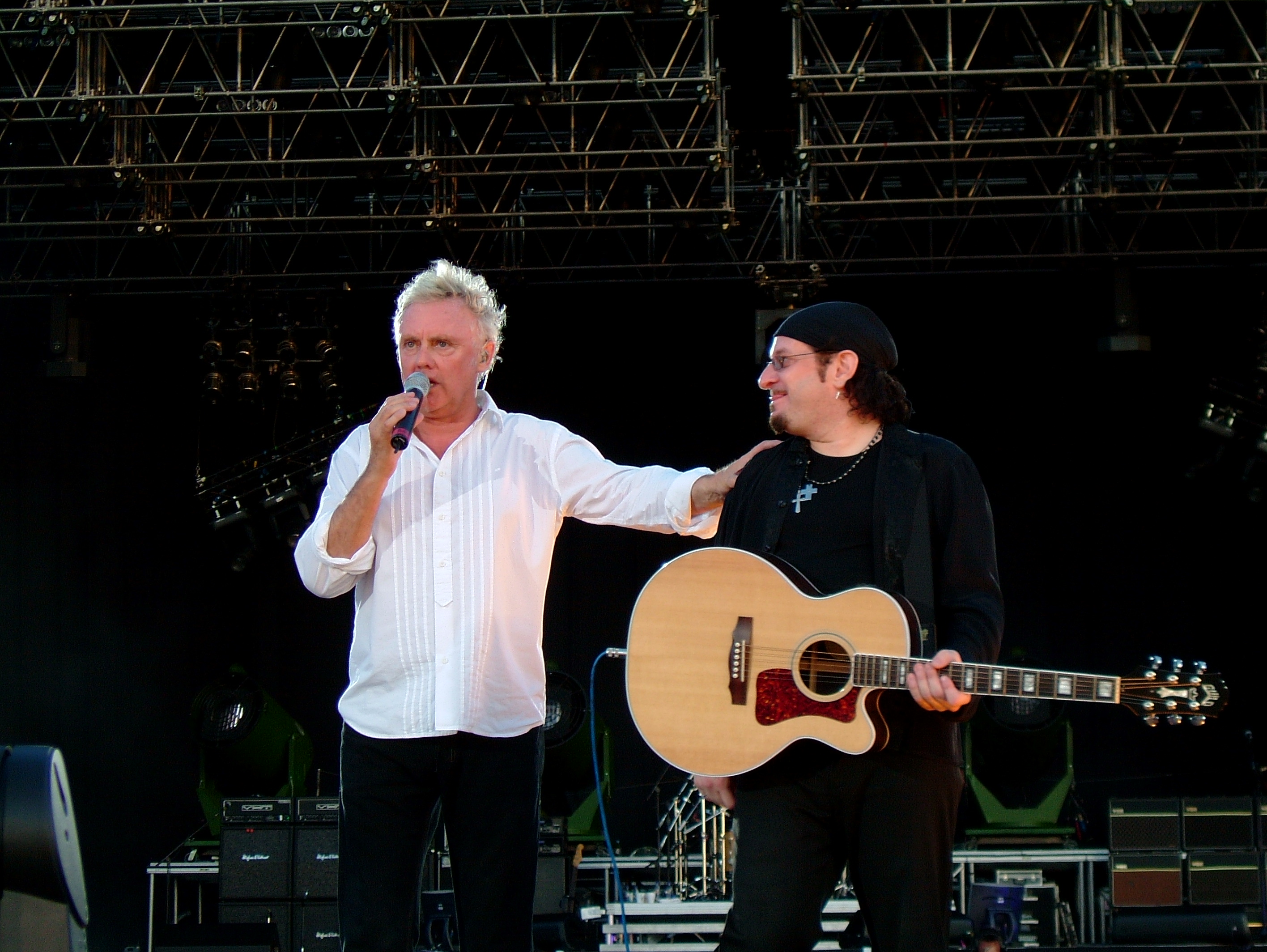 Hyde Park 15/07/05 - Roger + Danny