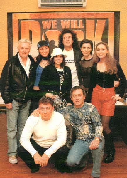 Roger and Brian with WWRY-Russia cast