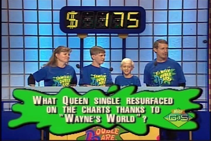 Queen Mention On "Family Double Dare"
