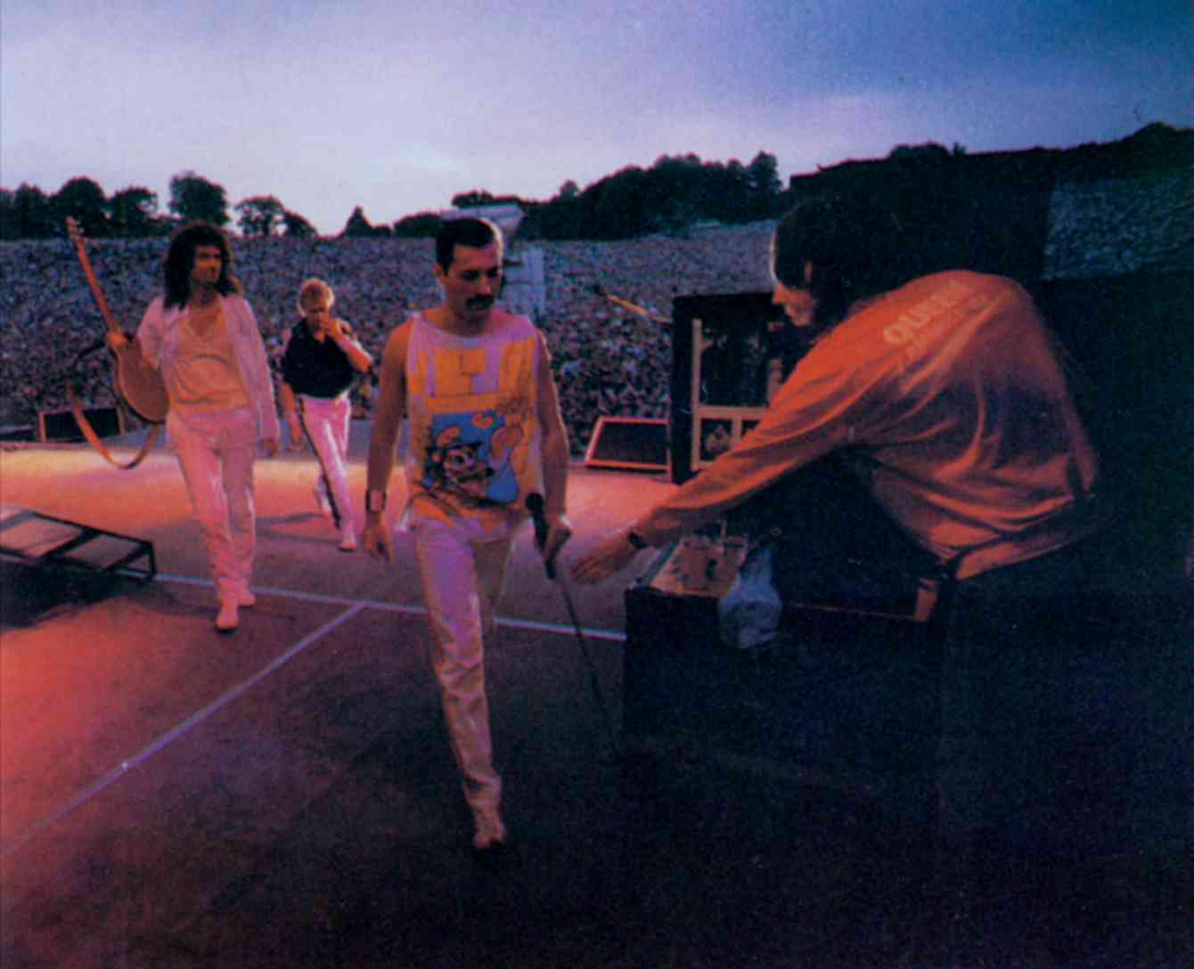 End of  Slane Castle Concert