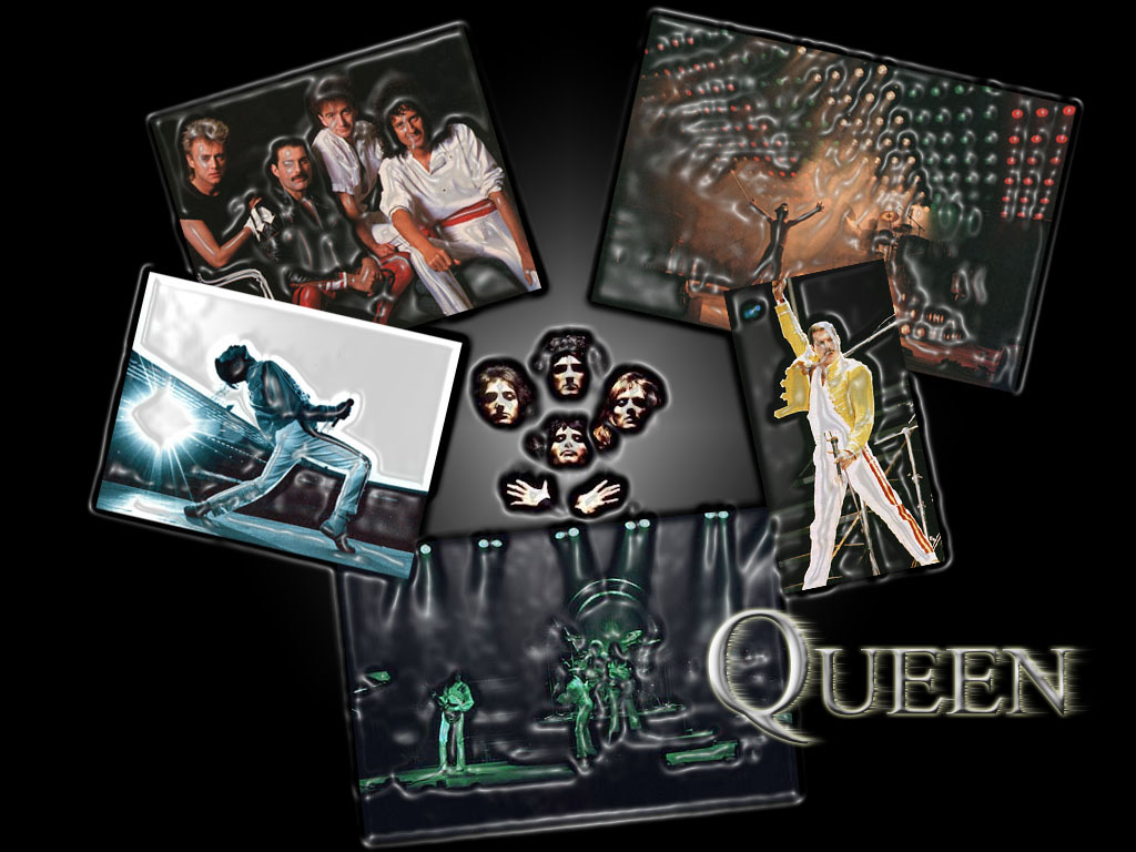 A wallpaper I made of Queen.