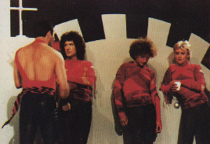 QUEEN backstage radio ga ga