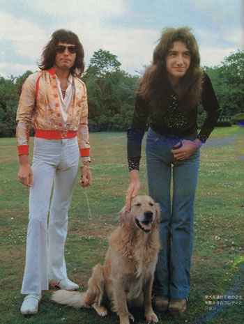 in japan, with... a dog? :D