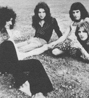 Sat on the lawn