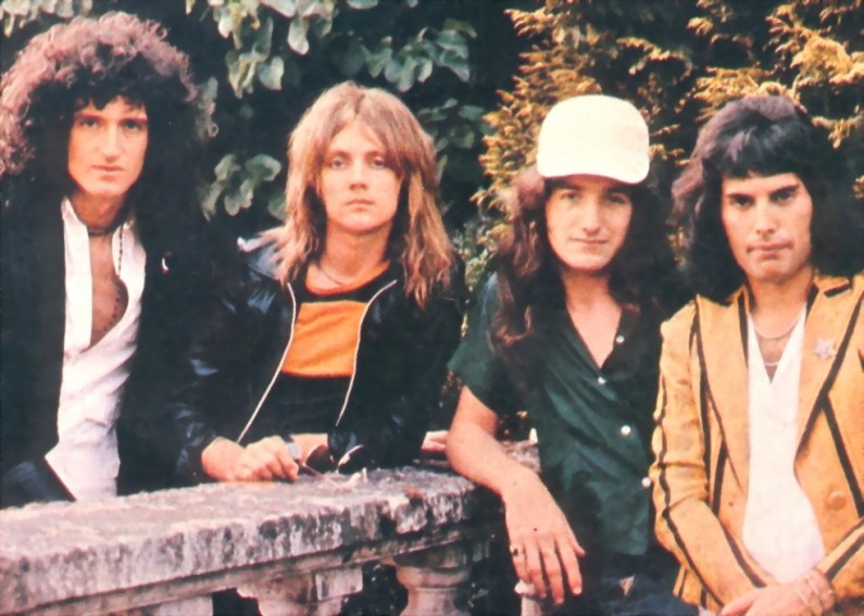Queen in the 70's 