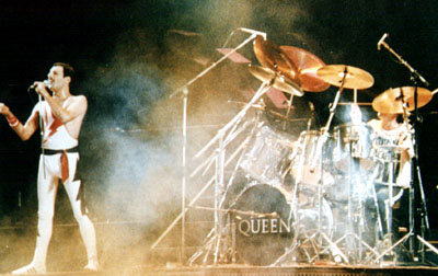 Queen live in Milan, Italy