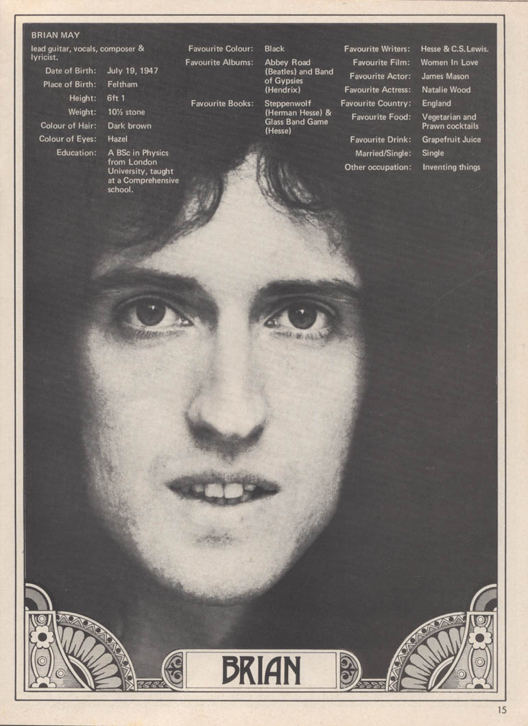ANTIGUA REVISTA QUEEN -BRIAN