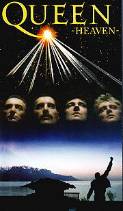 Flyer of "Queen Heaven" - Lasershow in Munich