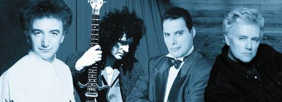 Freddie, Brian, Roger and John