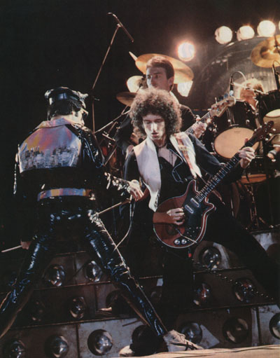 Queen rocking away in the late 70's