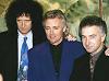 Brian, Roger and John shortly after Freddie's death