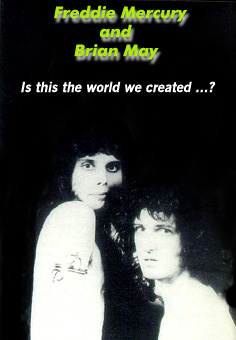 Freddie with Brian (this is only joke :)