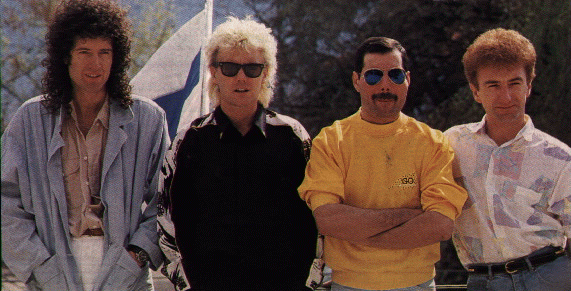 Queen in 1985 in Montreux