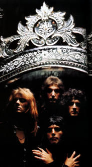 Queen on a trhrone
