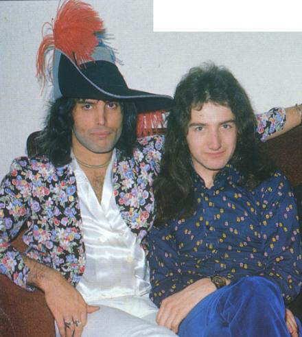 Freddie and John Deacon