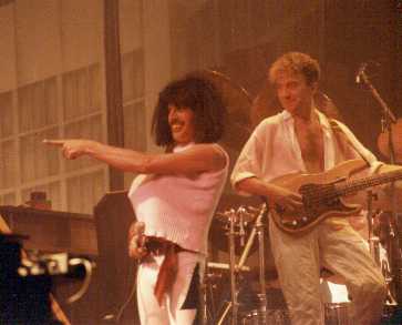 Freddie and John having fun