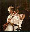 John and Freddie with boobs, live