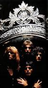 Queen on a trhrone