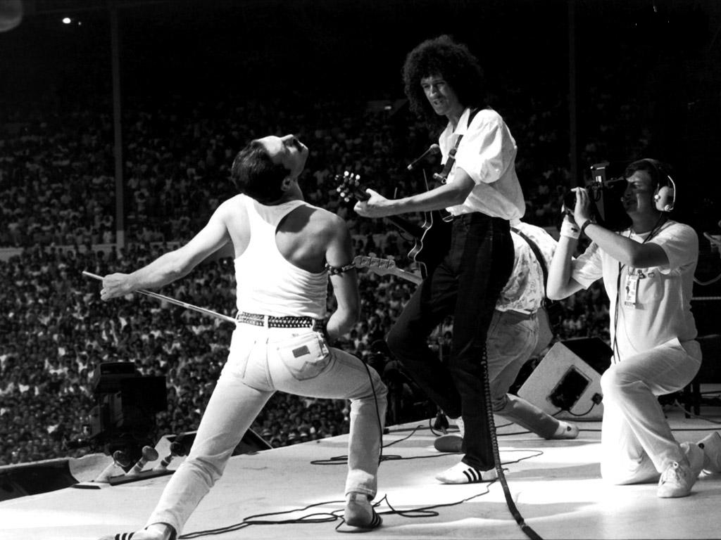 Queen at live aid