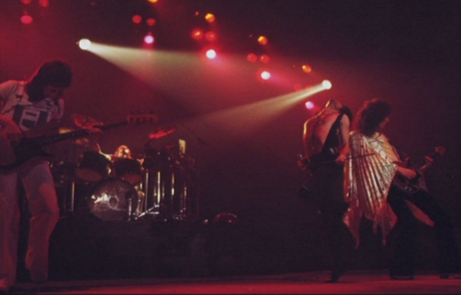 In action! 