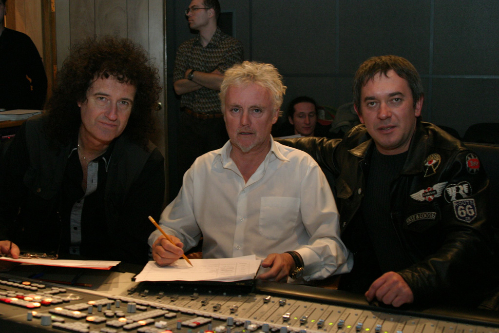 Brian, Roger and one of Russian producers of WWRY