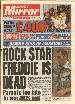 Daily Mirror - "Rock Star Freddie Is Dead"