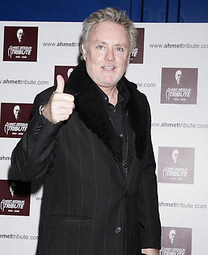 Roger arriving for the Zeppelin gig at the O2 Aren