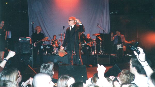 Roger again at the Ocean Tribute Concert in November 2001