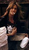 Roger smoking