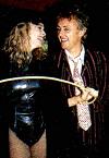 Roger Taylor's birthday party '89 with Debbie