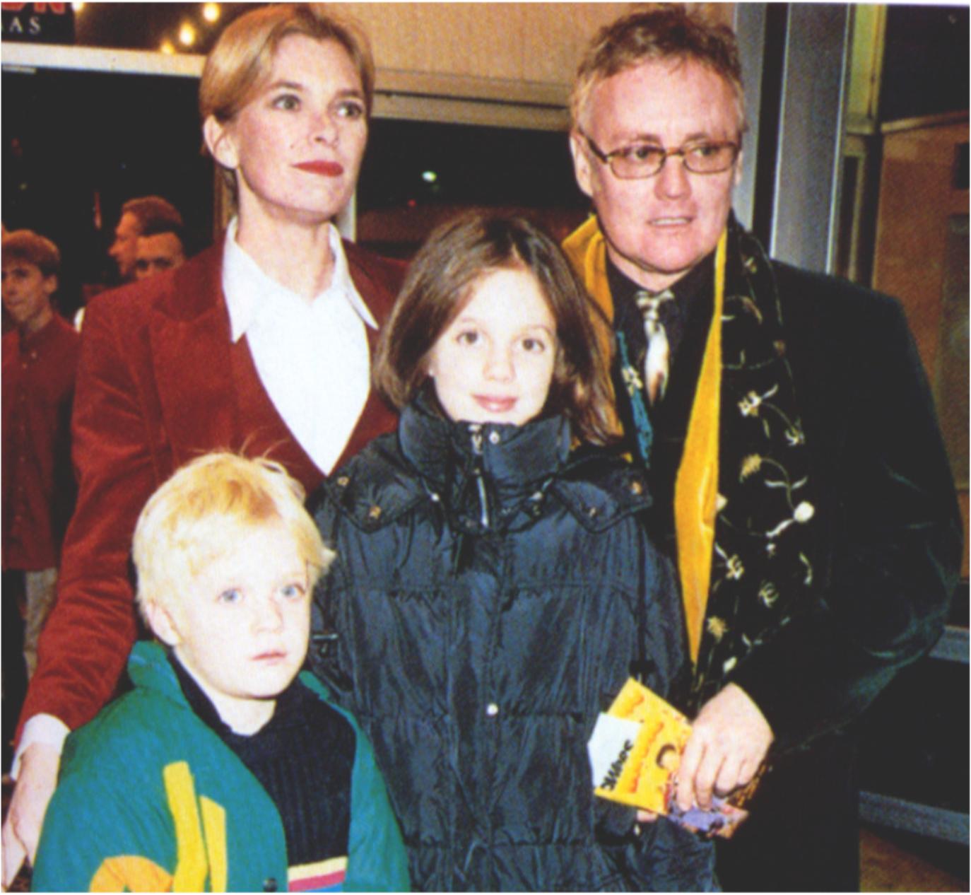 Roger with family