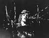 Rog singing on drums
