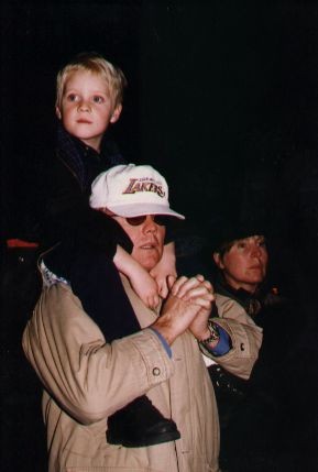With Rufus Tiger in montreux, 1996