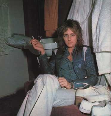 Smoking in the wardrobe