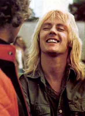 Roger laughing