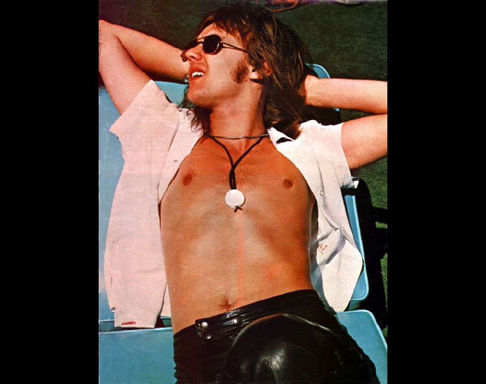 sunbathing