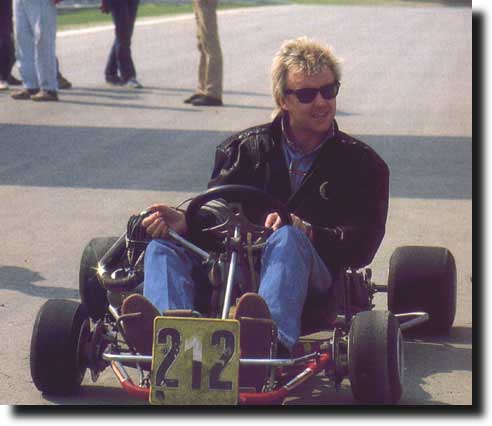 Go-Kart Racing in Budepest 1986