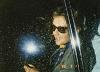 His famous sunglasses