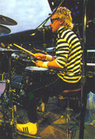 Rodger On The Drums at Wembley Stadium 86