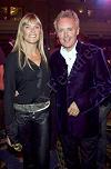 Roger and Debbie at Kerrang's party 27.8.02